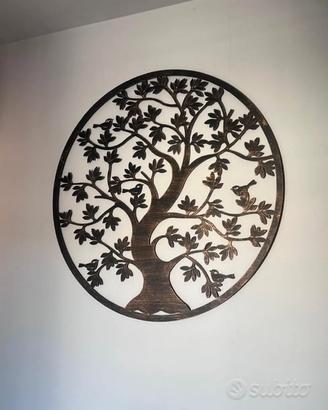 Albero della Vita in metallo- decorazione parete