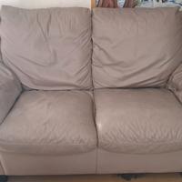 divano 2 posti in pelle 