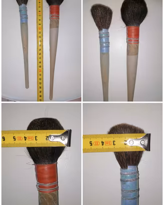 due Pennelli Bombasino Professionali pittura