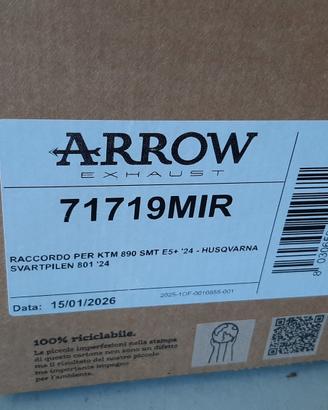 decat arrow per Norden 901 Husqvarna 
