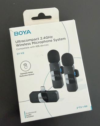 Microphone System Boya Wireless BY-V2
