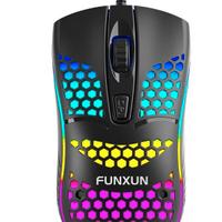 Mouse Gaming Guscio Nido ape ottico usb RGB PC