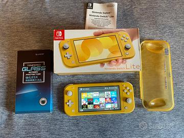 Nintendo Switch Lite - gialla, screen protector