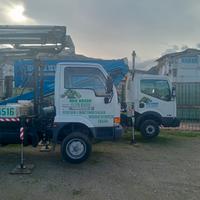 Piattaforma aerea cestello