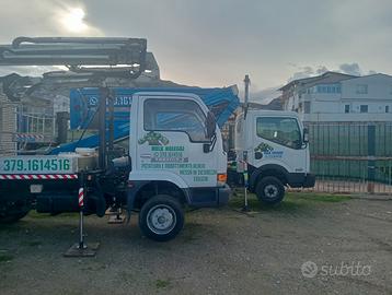 Piattaforma aerea cestello