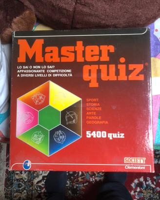 Gioco da tavola Master Quiz