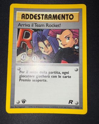 Arriva il Team Rocket! Holo Prima Edizione 15/82