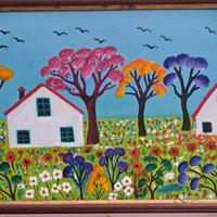 quadri le 4 Stagioni del pittore e sculture Ivano 