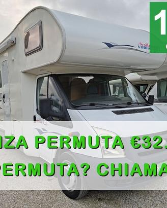 CAMPER CHALLENGER FORD MANSARDATO 6 POSTI DINETTE 