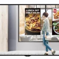 55XS2E-B Monitor pubblicitario messaggi