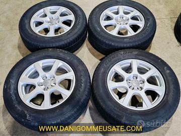 4 CERCHI DA 17 POLLICI USATI - ORIGINALI AUDI