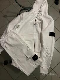 tuta stone island bianca
