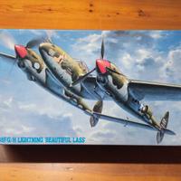 Hasegawa plastic model kit-p38 lightning