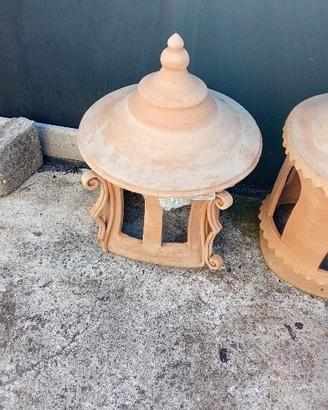 Comignolo in terracotta.