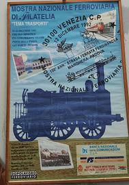Manifesto mostra filatelia 