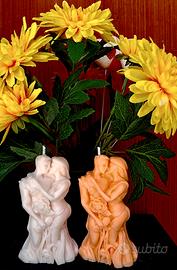 Candele Personalizzate "Abbraccio Romantico" 