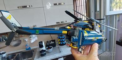 lego elicottero agents e nave technic 