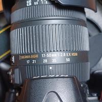 Sigma 17/50 F2.8 attacco Nikon