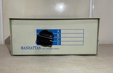 Manhattan Data Transfer Switch - 4 Vie Manuale