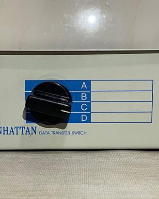 Manhattan Data Transfer Switch - 4 Vie Manuale