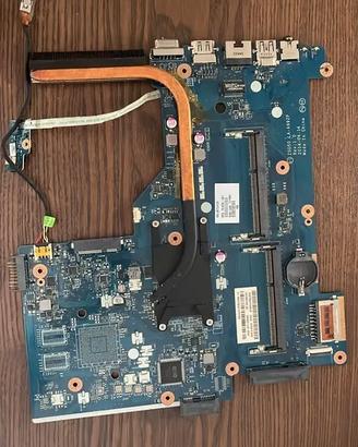 scheda madre hp la-a992p per notebook con dissipat