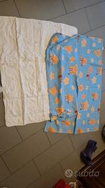 piumone e panno neonato