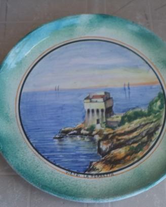 PIATTO CERAMICA LA VIETRESE VIETRI LA TORRETTA