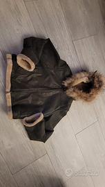 Giubbotto pelliccia VERA PELLE