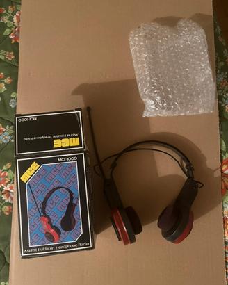 Radiolina radio vintage nuova in box MCE-1000
