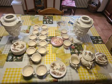 Set da tè Johnson Brothers The Old Mill porcellana