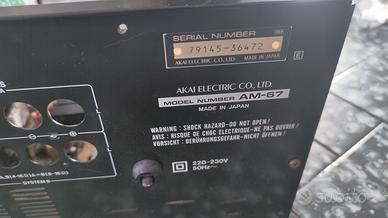Carcassa Amplificatore Akai AM-67
