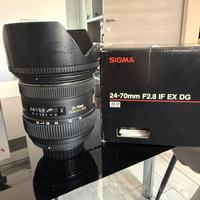 Obiettivo SIMGA 24.70 f2.8 IF DG HSM Nikon F