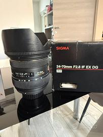 Obiettivo SIMGA 24.70 f2.8 IF DG HSM Nikon F