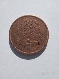 rara moneta One penny 1837.