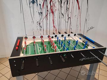 Legno e vetro temperato calcio balilla Garlando 