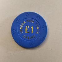 Chip da 1 Pound del Casinò London Park Tower