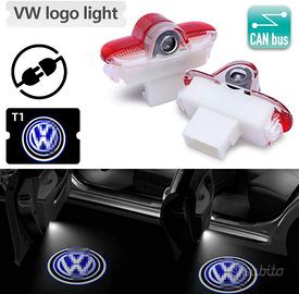 2 Proiettori LED logo luci sportello VW Polo 4 IV