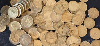 500 lire argento fdc circolare miste