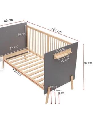 Culla/lettino co-sleeping e divanetto