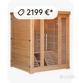 SAUNA INFRAROSSI  2 POSTI