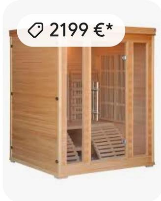 SAUNA INFRAROSSI  2 POSTI