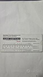 Raro Calcolatore Vintage Monsanto Rubber Chemicals