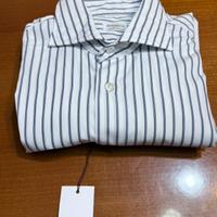Camicia semisartoriale a righe