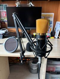 Microfono a condensatore aukey