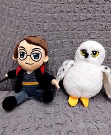 Pupazzo harry potter e gufo Edvige