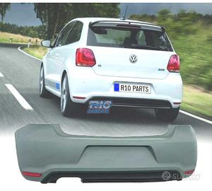 PARAURTI POSTERIORE VOLKSWAGEN VW POLO 09-14 LOOK 