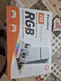 Supporto per PS5 slim/pro con ventola di raffredda