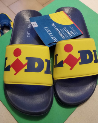 Ciabatte LIDL nuove originali taglia 38 uk 5,5