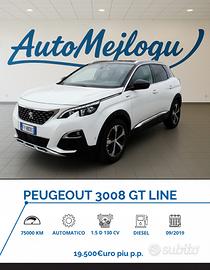 Peugeot 3008 BlueHDi 130 S&S EAT8 GT Line