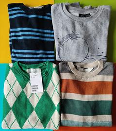 Felpe maglioni bambino 7-8 anni 128 cm C